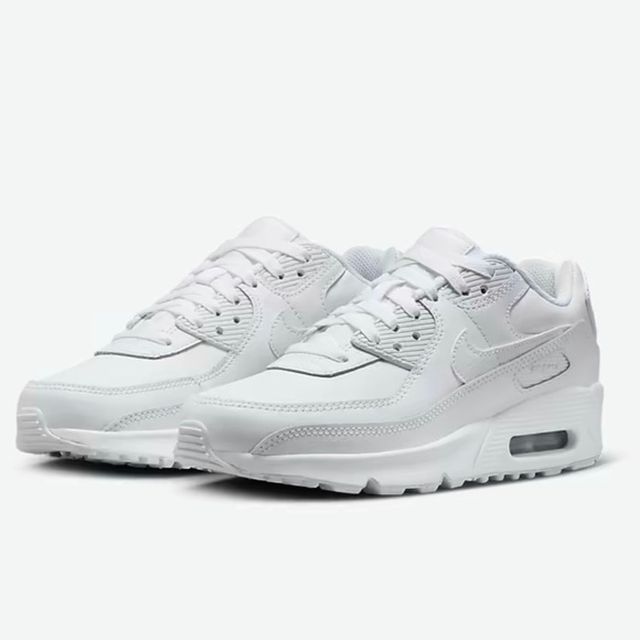 Nike WMNS Air Max 90 White Sneakers
White/Metallic Silver/White HF6358-102 - Picture 9 of 16